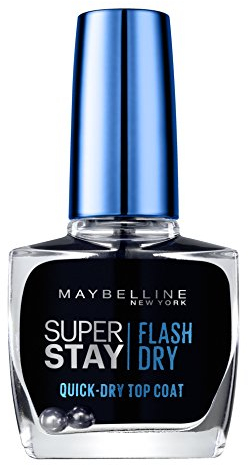 Maybelline New York Superstay Flash Dry Top Coat Number 3 Pack of 3 x 10 ml