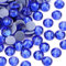 Jollin Hot Fix Kristalle Flacher Rückseite Strasssteine Glas Glitzersteine Nagelkunst Edelsteine Gems, Saphir, SS20 576pcs