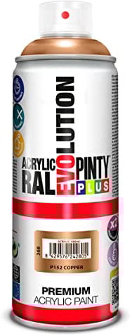 PINTYPLUS EVOLUTION Pintura spray Acrílica Brillo 520cc Copper P152