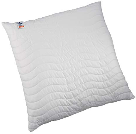 Irisette Kopfkissen Jette, 95 Grad waschbar, inkl. Aufbewahrungstasche, 40 x 80 cm, weiß