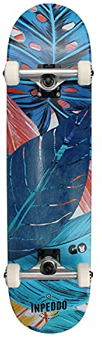 Inpeddo X Gorilla Skateboard Complete Light Blue 8