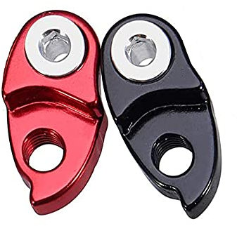 Bicycle Rear Derailleur Hanger,2Pcs Bicycle Tail Hook Bicycle Tail Hook Extension Extender Bike Bicycle Frame Gear Tail Hook Extender for MTB Road Bike