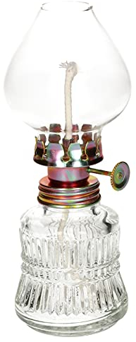 KOTARBAU® Mini-Öllampe mit Docht Petroleumlampe Vintage