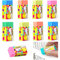 10 Stück Radiergummi Kinder 2B Regenbogen Schule Radiergummi Set Weich Radierer Mini Geeignet Premium Qualität Kein Abfärben Absolut Alterungsbeständig für Schulen und Büros Malerei