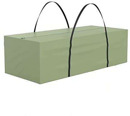 Cushion Storage Bag Large Garden Cushion Storage Bag Extra Large Outdoor Cushion Storage Bags Heavy Duty 210D Patio Cushion Storage(173x76x51cm)
