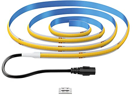 ledscom.de COB-LED Streifen JOR, 100cm, flach, 10,6 W, 1079lm, warmweiß
