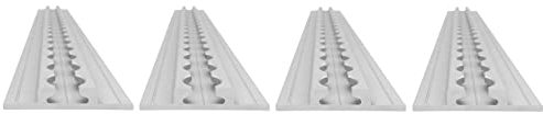 Lasiprofi Airlineschiene Flügel unten: 65 x 11 mm, 1.500 mm, 2er Set | Zurrschiene | 150 cm | kompatibel mit Fittingen | silber eloxiert | für Transporter, Wohnwagen, Sprinter uvm. | Aluminium | 1,5 m