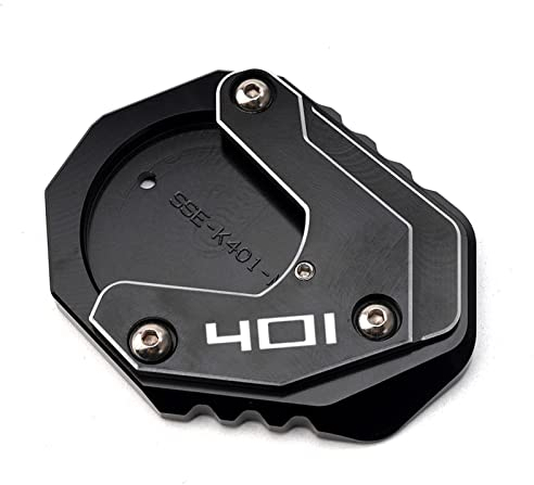 CCYYMOWOK Motorrad zubehör Ständer Seitenständer Verlängerung Stützplatte kompatibel mit Svartpilen 401 2022 VITPILEN 401 2018 2019 2020 2021 2022 2023 2024