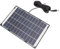 Fdit Panneau Solaire Mini Chargeur de Panneau Solaire Portable, 6w 12v Dc5521 Caméra Panneau Solaire Extérieur Accueil Surveillance Chargeur D'éclairage pour Lampe Solaire de Pelouse