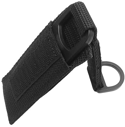 rockible Scuba Cutter Diver Line Cutter Sicherheitsschneidwerkzeug Unterwassermesser Zum Schnorcheln unter Wasser Freitauchen Wassersport Tauchen, Schwarz