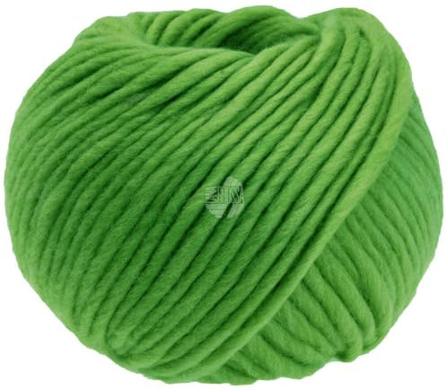 LANA GROSSA Per Lei GOTS | Klassisches Merino-Dochtgarn, GOTS zertifiziert | Handstrickgarn aus 100% Schurwolle | 50g Wolle zum Stricken & Häkeln | 60m Garn FB 40