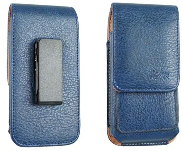 caseroxx Outdoor Handy Tasche passend für Emporia Smart 5 Mini mit drehbarem Gürtelclip, Schutz Holster in blau