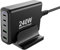 Chargeur USB C 240 W, Gantogo 5 ports GaN PD3.0 100 W 65 W PPS 45 W Chargeur rapide, alimentation USB C multiple pour MacBook Pro/Air, iPhone 15, iPad Pro, Galaxy S24 S23 Ultra