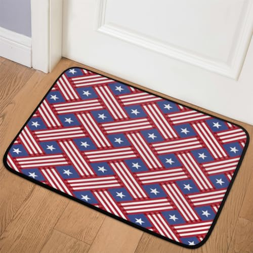 TropicalLife Fußmatte mit USA-Motiv, 50,8 x 78,7 cm, amerikanische USA, Teppiche für Zimmer, Küche, Zuhause, Bad, Innen- und Außenbereich, rutschfeste Bodenmatte