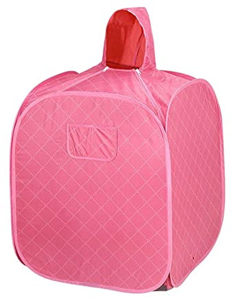 Jiuvaso Sauna Portatile per la casa, Sauna a Vapore Personale per Tutto Il Corpo, Rosa
