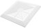 SHINEOFI White Bathroom Fan Cover Ceiling Vent Cover for Exhaust Fans Fit Easy to Installation Prevents Dust for Cleaner Air Circulation