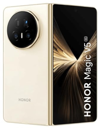 Honor Magic V5, Dual, 512GB 16GB RAM, Blanco Marfil