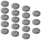 Invero 18 Pack - Heavy Duty Stainless Steel Scourers - Ideal for Kitchens,Dishes Scrubbing, Barbecues, Paint Removal and Heavy Duty Cleaning Applications