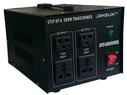 Transformador de convertidor de voltaje profesional de 2000W 110V ~ 220V, convertidor de voltaje convertidor 220V-110V boost / buck