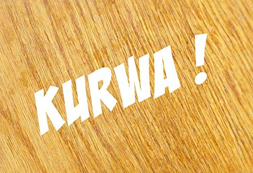KURWA Aufkleber Sticker Sprüche JP Fun Prior Auto Performance Design Spaß Decal
