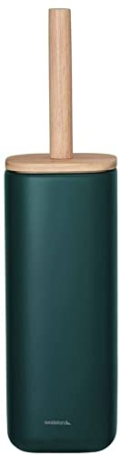Sealskin Mind Toilet brush and holder freestanding Dark green, B x H x T: 95 x 378 x 95 mm