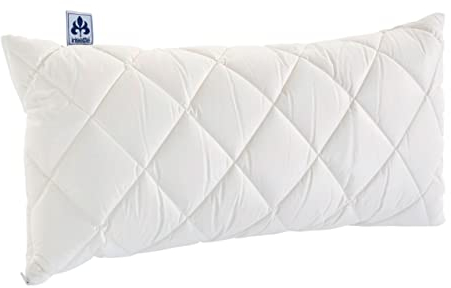 Irisette Kissen Maila Textilfaser Weiss Größe 40x80 cm