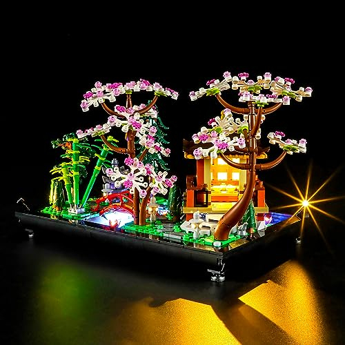 BRIKSMAX 10315 Led Licht für LEGO Garten der Stille - Compatible with Lego Icons Bausteinen Modell - Ohne Lego Set