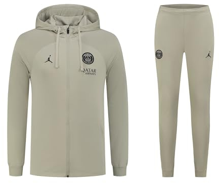 Nike Herren Trainingsanzug Psg M Nk Df Strk Hd Trksuit K3R, Stone/Stone/Black, DZ0941-231, XL