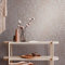 K&L Wall Art Glänzende Blumentapete Silber Gold Vliestapete florale Bilder Wohnzimmer Dschungeltapete inkl. Tapezier-Ratgeber (Grau, Rosé)