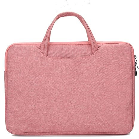 MAXLEGEN Custodia Borsa Porta PC, 15 15,6 16 Pollici Sleeve Borsa/Caso da Trasporto per HP, Dell, Lenovo, ASUS, Acer, Samsung, MacBook, TECLAST, ACEMAGIC Laptop Notebook Donna Uomo, Rosa