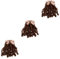 Housoutil 3pcs Retro Curly Ponytail Wig Extension for Women Princess Style Hairpiece Natural Look Hair Accessory for Parties Weddings Cosplay Lightweight Skin-friendly Easy to Wear