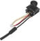 Alomejor Cámara AIO FPV Transmisor de Vídeo Inalámbrico con 800TVL HD Cámara para Drones NTSC PAL Coches de Carreras Pantallas de Gafas FPV