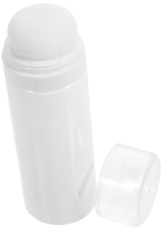 Abaodam 2stücke Puderflasche Mit Puff Tragbare Aufbewahrung Für Babypuder Pflegebox Für Empfindliche Haut Langlebige Materialien Für Reisen Und Zuhause Farben Können Variieren