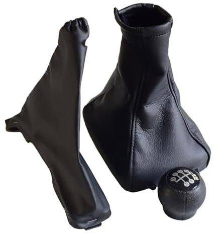 Schaltsack Schaltmanschette Für Opel Für Astra II G Für Zafira A 1998-2010 5 Geschwindigkeit Auto Handbremse Getriebe Gamasche Staub Abdeckung Fall Schalthebel Schaltknauf Schaltkopf(Farbe:3Pcs)