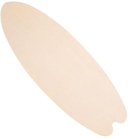 DECHOUS Holz-Surfbrett-Rohlinge Surfbrett-Form Unvollendete Holzausschnitte Kunsthandwerk Surfbrett Aus Holz Surfbrett-Wanddekoration Geschenkanhänger Lesezeichen Für