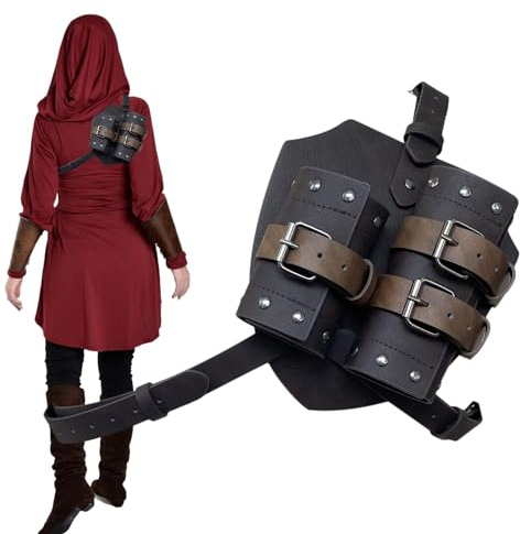 Messerhalter-Gürtel | Tragbare Messerscheide auf der Rückseite – leichter Messer-Tragegürtel, Messer-Rückengürtel für Damen und Herren