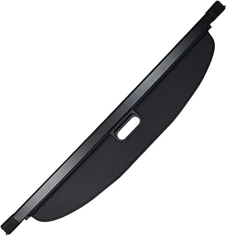 THNIKK Auto Einziehbarer Laderaumabdeckung Kofferraum für Hyun-dai i30 Hatchback 2009-2019, Laderaumabdeckung Gepäckrollo Kofferraum-Laderaumabdeckung Sicherheitsabschirmung,Black