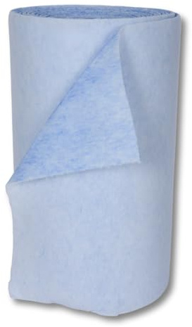 G4 220G Synthetic Non-Woven Polyester Air Conditioner Filter Media, Blue and White, Various Sizes (1m x 1m x 18mm)