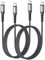 SUNGUY USB C Kabel, 2Pack 1M USB C auf USB C Kabel, 60W Schnellladekabel USB C Ladekabel für iPhone 16/15 Pro Max Plus, Galaxy S24 S23, MacBook Air, Google Pixel 8/8 Pro, LG G7 / V30