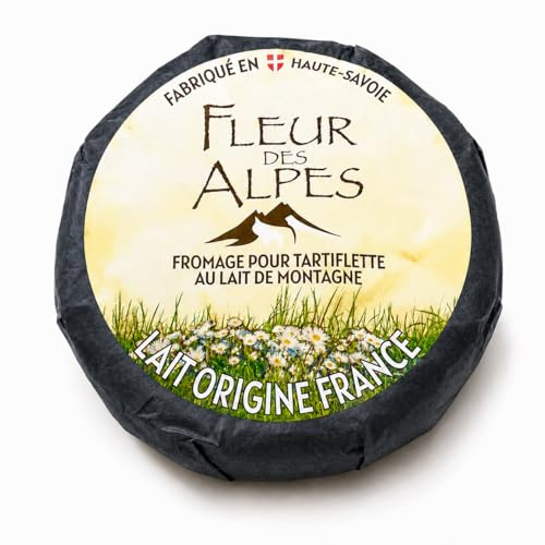 Reblochon Style Fleur Des Alpes for Tartiflette Pasteurised French Cheese 1 x 440g from GREAT BRITISH TRADING