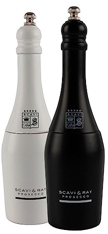 Scavi & Ray Salz und Pfeffermühle Set Black & White