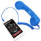 ENJOY-UNIQUE Mikrofon Retro Telefon Handy Hörer Empfänger Fancy Handy Empfänger Handy Kopfhörer (blau)