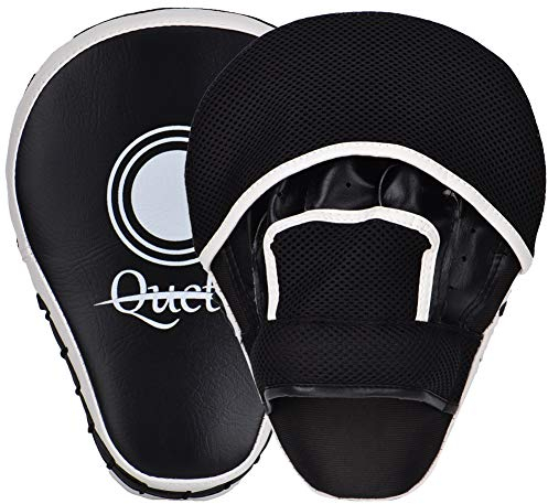 Queta Pratzen PU Handpratzen 1 Paar Trainerpratzen für Kickboxen Boxen Muay Thai Bewegung Karate Taekwondo Martial Arts