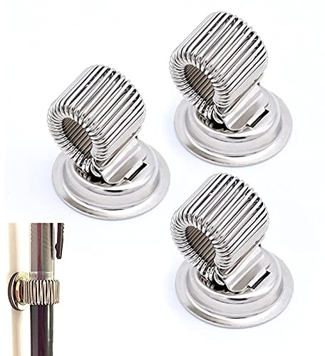 Magnetischer Stiftehalter Boxes Magnet-Set Stifthalter Clips Stifthalter Magnetisch Edelstahl Stifthalter Clip Stiftschlaufe für Kühlschrank Whiteboard Board Löschen und Bulletin Board Kart 3 Stück