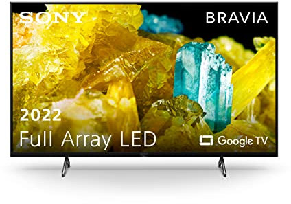 Sony XR-50X90S - 50 Pouces - Smart TV BRAVIA XR™ | Full Array LED | 4K Ultra HD | HDR| Google | (Modèle 2022) [Classe énergétique G]