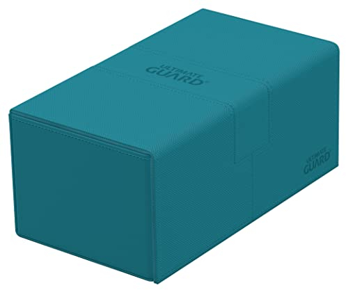 Ultimate Guard Twin Flip`n`Tray 200+ XenoSkin Monocolor Petrolblau
