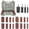BIGP 20 Stück Schleifwalzen Schleifhülsen Set, Spindelschleifer Schleifmaschine Schleifhülsen Werkzeugset Schleifhülsen mit Koffer für Bohrmaschine