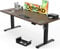 Devoko Electric Standing Desk 180x80cm with USB Charging Height Adjustable with Desktop Sit Stand Up Heavy Duty Steel 3 Memory Smart Pannel(Walnut)