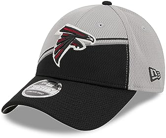 New Era Atlanta Falcons NFL 2023 Sideline Grey Black 9Forty Stretch Snapback Cap - One-Size