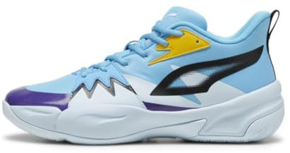 PUMA Basketball Shoes Herren Genetics Basketballschuhe, Luminous ICY Blue, 44, Leuchtendes Blau-Eisblau, 43 EU